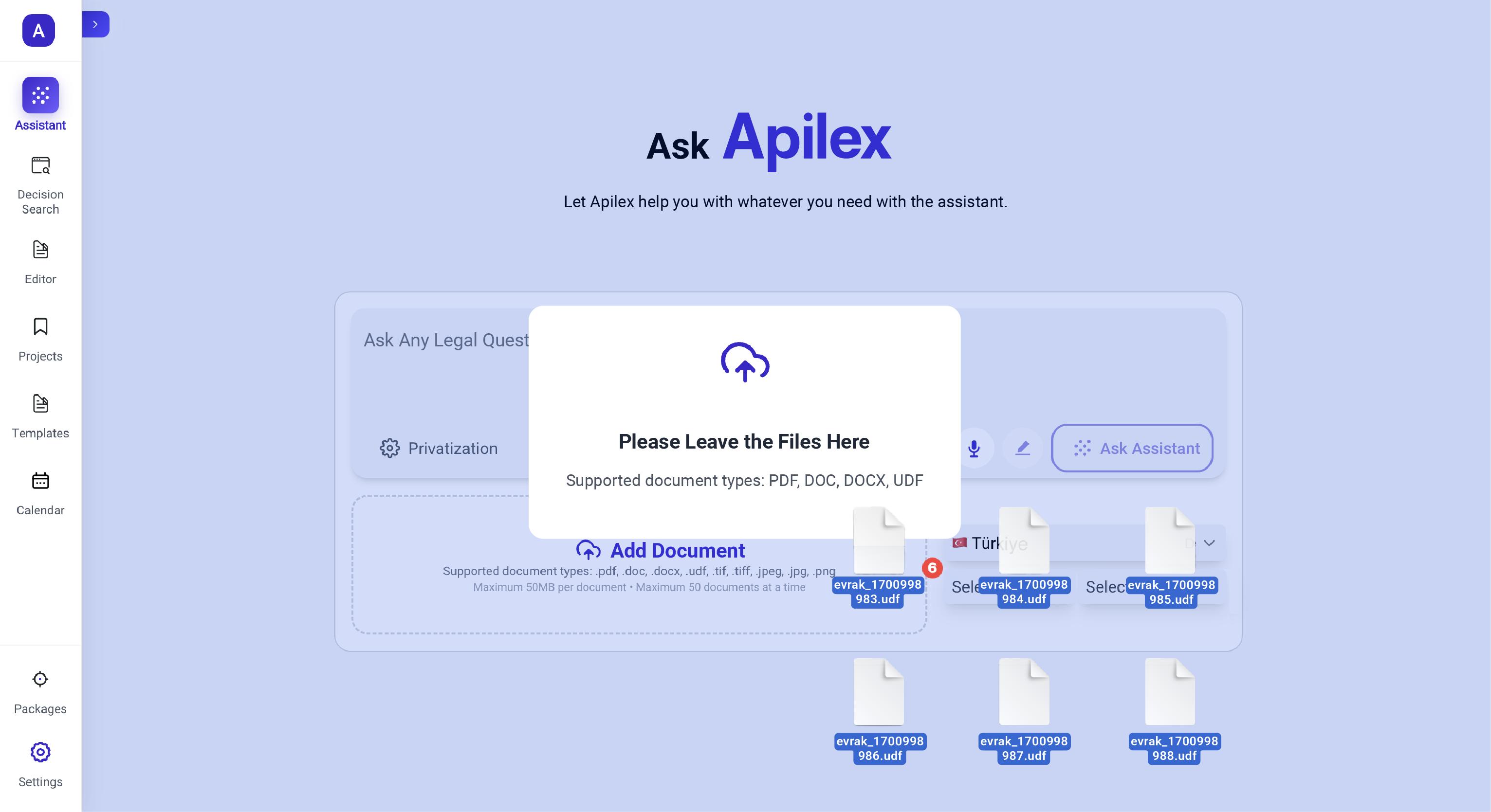 Apilex Document Analysis